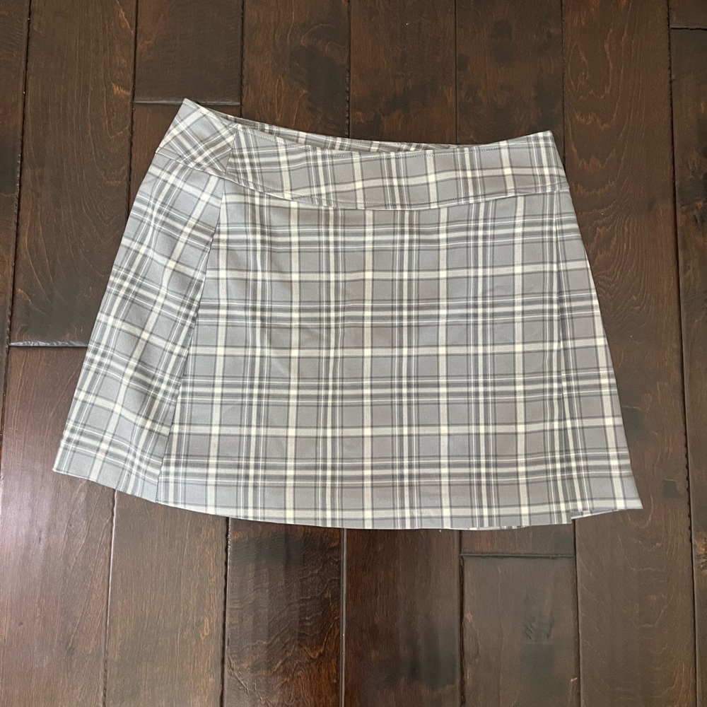 Treasure & Bond Plaid Skirt